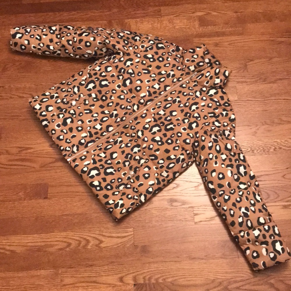 Leopard Puffer Jacket